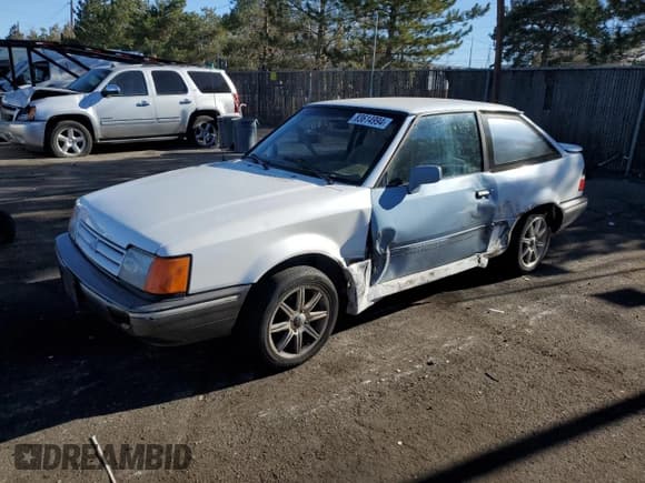 ✅ 1989 Ford Escort • VIN: 1FAPP9090KW279114 • Lot: 83614994. Wystawiony na Copart z przebiegiem 60 585 mil. Bezpłatny archiwum sprzedaży aukcyjnych z USA i szczegółowy raport historii pojazdu na DreamBid. Zdjęcie 1.