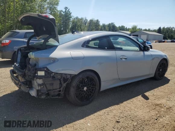 ✅ 2022 BMW 4 Series M440i xDrive • VIN: WBA13AR09NCK28540 • Lot: 65037385. Listed on Copart with 61,197 mi. Free auction sales archive from the USA and detailed vehicle history report at DreamBid. Image 3.