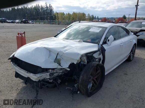 ✅ 2016 Audi A7 Premium Plus • VIN: WAUWGAFC4GN019707 • Lot: 43523606. Listed on IAAI with Not provided. Free auction sales archive from the USA and detailed vehicle history report at DreamBid. Image 2.