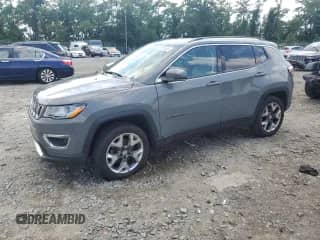 2020 Jeep Compass Limited z VIN 3C4NJDCB9LT119003, wystawiony jako Copart lot #65220495 z przebiegiem 236 267 mil mil oraz Szkoda całkowita • Salvage title. Historia ofert i sprzedaży dostępna na DreamBid. Obrazek 1.