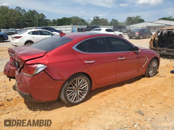 ✅ 2020 Genesis G70 2.0T • VIN: KMTG34LA5LU060257 • Лот: 58236515. Опубликован ранее на Copart с пробегом 73 506 миль. Бесплатный доступ к архиву аукционных продаж из США и подробный отчёт об истории автомобиля на DreamBid. Изображение 3.