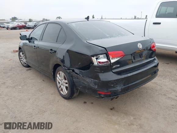 ✅ 2015 Volkswagen Jetta S • VIN: 3VW2K7AJ7FM231175 • Lot: 43401154. Listed on IAAI with 177,252 mi. Free auction sales archive from the USA and detailed vehicle history report at DreamBid. Image 3.