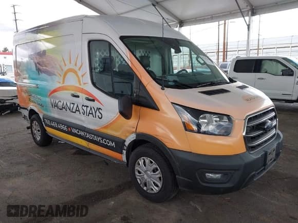 ✅ 2020 Ford Transit Cargo • VIN: 1FTYE1C89LKB18309 • Лот: 41745186. Опубликован ранее на IAAI с пробегом 44 937 миль. Бесплатный доступ к архиву аукционных продаж из США и подробный отчёт об истории автомобиля на DreamBid. Изображение 1.