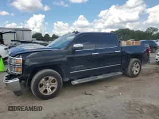2015 Chevrolet Silverado 1500 LTZ с VIN 3GCUKSEC3FG425534, выставлен на аукционе Copart как лот 68388295 с пробегом 153 157 миль миль и Списание • Salvage title. История ставок и продаж доступна на DreamBid. Изображение 1.