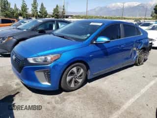 2017 Hyundai Ioniq SEL с VIN KMHC75LC6HU031572, выставлен на аукционе Copart как лот 49340214 с пробегом 99 278 миль миль и Списание • Salvage title. История ставок и продаж доступна на DreamBid. Изображение 1.