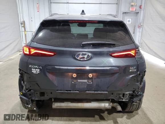 2019 Hyundai Kona Ultimate with VIN KM8K5CA59KU212473, listed as a Copart auction lot 67288275 with 71,854 mi miles and Salvage title. Bid and sale history available at DreamBid. Image 6.