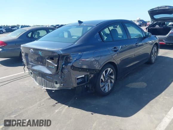 ✅ 2025 Subaru Legacy Limited • VIN: 4S3BWAN64S3010445 • Lot: 43239390. Listed on IAAI with 8,464 mi. Free auction sales archive from the USA and detailed vehicle history report at DreamBid. Image 4.