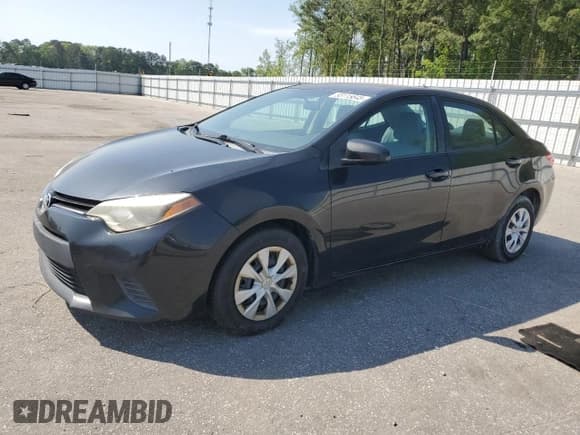 ✅ 2014 Toyota Corolla L • VIN: 2T1BURHE5EC061780 • Lot: 53115845. Listed on Copart with 130,607 mi. Free auction sales archive from the USA and detailed vehicle history report at DreamBid. Image 1.