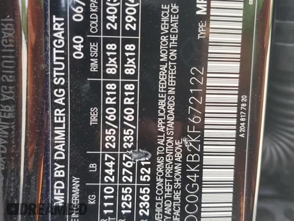 ✅ 2019 Mercedes-Benz GLC 300 • VIN: WDC0G4KB2KF672122 • Lot: 56554635. Wystawiony na Copart z przebiegiem 27 384 mil. Bezpłatny archiwum sprzedaży aukcyjnych z USA i szczegółowy raport historii pojazdu na DreamBid. Zdjęcie 14.