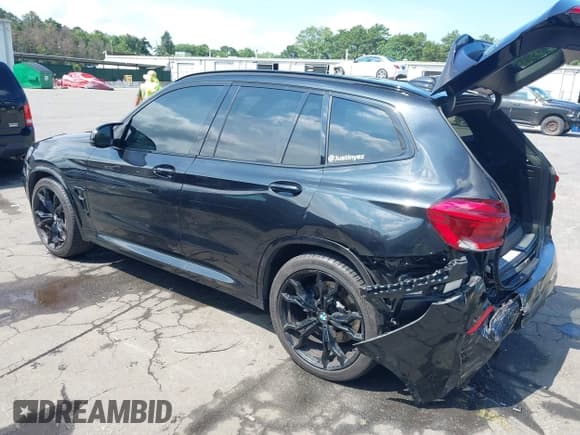 ✅ 2020 BMW X3 M Competition • VIN: 5YMTS0C09L9B88000 • Lot: 42662061. Listed on IAAI with 95,211 mi. Free auction sales archive from the USA and detailed vehicle history report at DreamBid. Image 3.