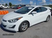 ✅ 2014 Hyundai Elantra SE • VIN: 5NPDH4AE9EH524270 • Lot: 43383212. Listed on IAAI with 98,555 mi. Free auction sales archive from the USA and detailed vehicle history report at DreamBid. Image 2.