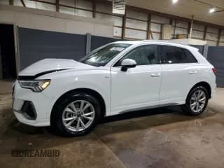 ✅ 2025 Audi Q3 S line Premium • VIN: WA1DECF31S1021422 • Lot: 90778455. Listed on Copart with 24,770 mi. Free auction sales archive from the USA and detailed vehicle history report at DreamBid. Image 1.
