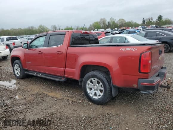 ✅ 2016 Chevrolet Colorado 4WD LT • VIN: 1GCGTCE35G1149227 • Lot: 55826065. Listed on Copart with 124,807 mi. Free auction sales archive from the USA and detailed vehicle history report at DreamBid. Image 2.