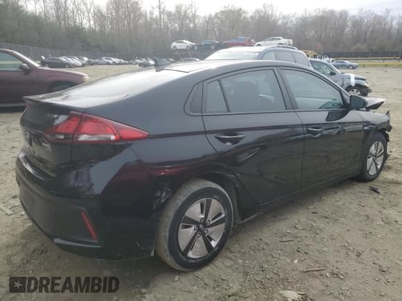 ✅ 2019 Hyundai Ioniq Blue • VIN: KMHC65LC3KU123698 • Lot: 79675444. Listed on Copart with 67,517 mi. Free auction sales archive from the USA and detailed vehicle history report at DreamBid. Image 3.