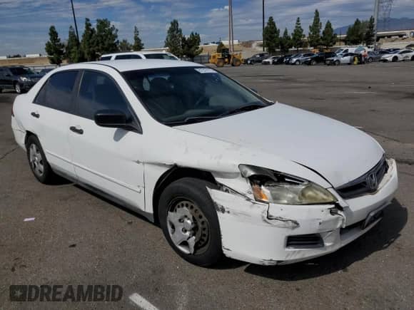 2006 Honda Accord VP with VIN 1HGCM56196A001540, listed as a Copart auction lot 81510115 with 197,663 mi miles and Salvage title. Bid and sale history available at DreamBid. Image 4.
