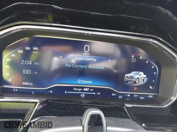 ✅ 2025 Chevrolet Silverado 1500 High Country • VIN: 1GCUKJE84SZ176483 • Lot: 42216600. Listed on IAAI with 2,186 mi. Free auction sales archive from the USA and detailed vehicle history report at DreamBid. Image 7.