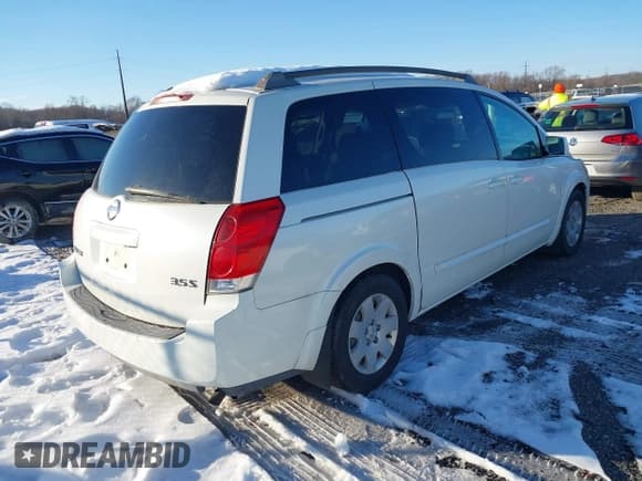 ✅ 2004 Nissan Quest SL • VIN: 5N1BV28U94N371109 • Лот: 41338924. Опубликован ранее на IAAI с пробегом 183 433 миль. Бесплатный доступ к архиву аукционных продаж из США и подробный отчёт об истории автомобиля на DreamBid. Изображение 4.