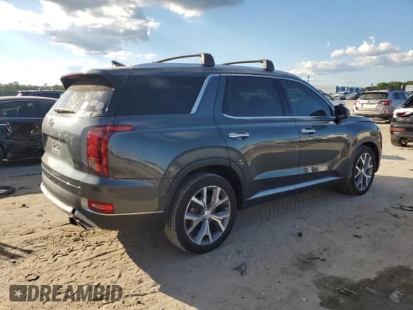 ✅ 2022 Hyundai Palisade SEL • VIN: KM8R44HE4NU480770 • Lot: 86636535. Listed on Copart with 54,149 mi. Free auction sales archive from the USA and detailed vehicle history report at DreamBid. Image 3.