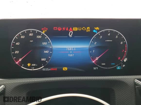 2024 Mercedes-Benz CLA 250 с VIN W1K5J4GB4RN456378, выставлен на аукционе Copart как лот 45326235 с пробегом 7 687 миль миль и Списание • Salvage title. История ставок и продаж доступна на DreamBid. Изображение 9.