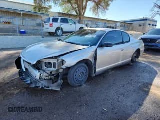 ✅ 2007 Chevrolet Monte Carlo LS • VIN: 2G1WJ15KX79259417 • Lot: 87311055. Listed on Copart with 191,618 mi. Free auction sales archive from the USA and detailed vehicle history report at DreamBid. Image 1.