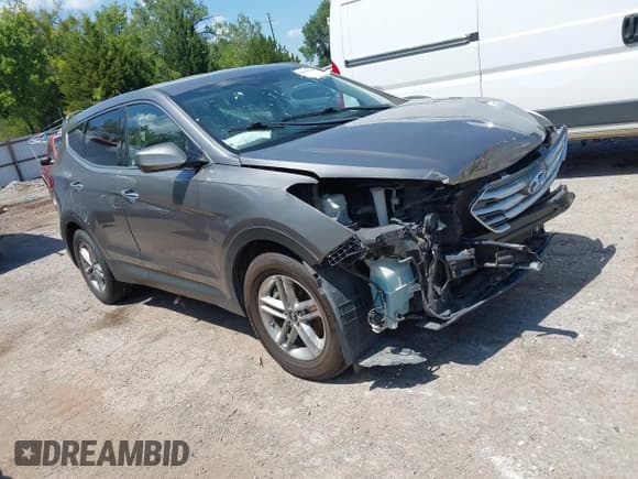 ✅ 2018 Hyundai Santa Fe 2.4L • VIN: 5NMZTDLB4JH107766 • Лот: 43043034. Опубликован ранее на IAAI с пробегом 93 208 миль. Бесплатный доступ к архиву аукционных продаж из США и подробный отчёт об истории автомобиля на DreamBid. Изображение 1.