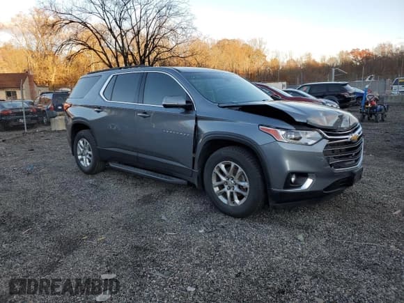 ✅ 2020 Chevrolet Traverse LT • VIN: 1GNERHKW2LJ114843 • Lot: 91086005. Listed on Copart with 57,562 mi. Free auction sales archive from the USA and detailed vehicle history report at DreamBid. Image 4.
