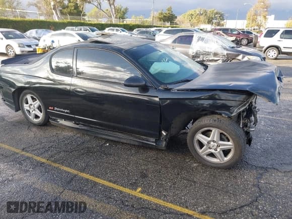 ✅ 2005 Chevrolet Monte Carlo SS Supercharged • VIN: 2G1WZ151859230303 • Lot: 40873297. Wystawiony na IAAI z przebiegiem 144 017 mil. Bezpłatny archiwum sprzedaży aukcyjnych z USA i szczegółowy raport historii pojazdu na DreamBid. Zdjęcie 1.