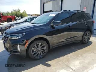 2023 Chevrolet Equinox RS с VIN 3GNAXMEG9PL104102, выставлен на аукционе Copart как лот 69051715 с пробегом 54 844 миль миль и Списание • Salvage title. История ставок и продаж доступна на DreamBid. Изображение 1.