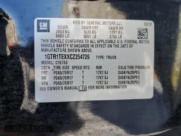 ✅ 2012 GMC Sierra 1500 Work Truck • VIN: 1GTR1TEXXCZ254729 • Лот: 74107234. Опубликован ранее на Copart с пробегом 153 393 миль. Бесплатный доступ к архиву аукционных продаж из США и подробный отчёт об истории автомобиля на DreamBid. Изображение 13.