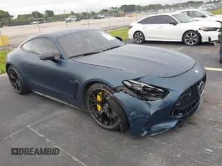 ✅ 2024 Mercedes-Benz AMG GT 55 • VIN: W1KRJ8AB2RF001864 • Лот: 43410777. Опубликован ранее на IAAI с пробегом 6 833 миль. Бесплатный доступ к архиву аукционных продаж из США и подробный отчёт об истории автомобиля на DreamBid. Изображение 1.