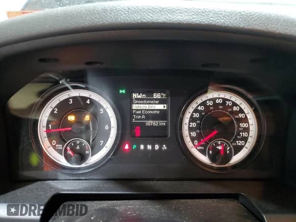 2015 Ram 1500 Express with VIN 1C6RR7FG8FS574456, listed as a Copart auction lot 54634895 with 167,821 mi miles and Clean title. Bid and sale history available at DreamBid. Image 9.