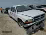 2004 Dodge Dakota SLT with VIN 1D7HL48K14S719751, listed as a Copart auction lot 64031654 with 288,226 mi miles and Salvage title. Bid and sale history available at DreamBid. Image 11.