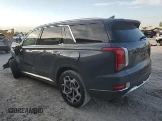 ✅ 2021 Hyundai Palisade Calligraphy • VIN: KM8R7DHE9MU328764 • Лот: 87458014. Опубликован ранее на Copart с пробегом 59 935 миль. Бесплатный доступ к архиву аукционных продаж из США и подробный отчёт об истории автомобиля на DreamBid. Изображение 2.