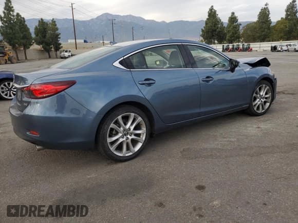 ✅ 2015 Mazda 6 i Touring • VIN: JM1GJ1T66F1164292 • Lot: 92305535. Listed on Copart with 85,492 mi. Free auction sales archive from the USA and detailed vehicle history report at DreamBid. Image 3.
