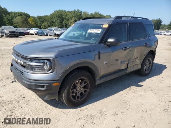 ✅ 2021 Ford Bronco Sport Big Bend • VIN: 3FMCR9B66MRB38040 • Lot: 84735145. Listed on Copart with 56,150 mi. Free auction sales archive from the USA and detailed vehicle history report at DreamBid. Image 1.