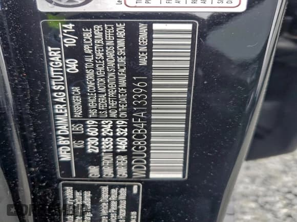 ✅ 2015 Mercedes-Benz S 550 • VIN: WDDUG8CB4FA133961 • Lot: 95410865. Listed on Copart with 159,264 mi. Free auction sales archive from the USA and detailed vehicle history report at DreamBid. Image 12.