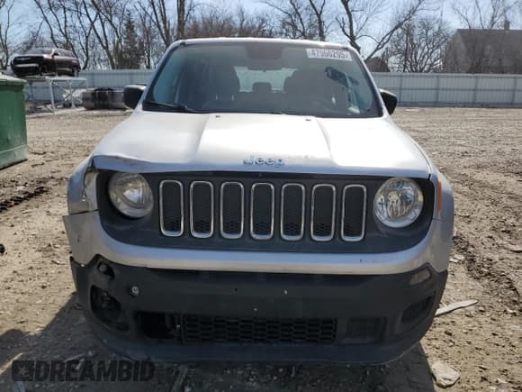 ✅ 2017 Jeep Renegade Sport • VIN: ZACCJAAB5HPE50507 • Lot: 47966295. Wystawiony na Copart z przebiegiem 119 431 mil. Bezpłatny archiwum sprzedaży aukcyjnych z USA i szczegółowy raport historii pojazdu na DreamBid. Zdjęcie 5.