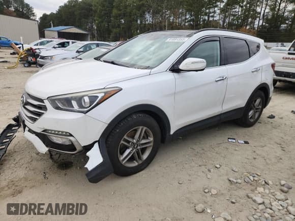 ✅ 2017 Hyundai Santa Fe 2.4L • VIN: 5XYZUDLB6HG479448 • Lot: 91891355. Listed on Copart with 123,874 mi. Free auction sales archive from the USA and detailed vehicle history report at DreamBid. Image 1.