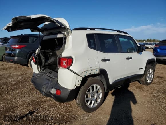 ✅ 2021 Jeep Renegade Jeepster • VIN: ZACNJDABXMPN28989 • Лот: 73168744. Опубликован ранее на Copart с пробегом 41 667 миль. Бесплатный доступ к архиву аукционных продаж из США и подробный отчёт об истории автомобиля на DreamBid. Изображение 3.