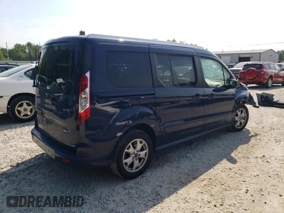 ✅ 2017 Ford Transit Connect XLT • VIN: NM0GS9F70H1293841 • Lot: 59118854. Listed on Copart with 125,536 mi. Free auction sales archive from the USA and detailed vehicle history report at DreamBid. Image 3.