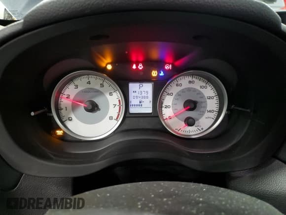 ✅ 2012 Subaru Impreza Special Sports Premium • VIN: JF1GPAL66CH219475 • Lot: 91585095. Listed on Copart with 94,388 mi. Free auction sales archive from the USA and detailed vehicle history report at DreamBid. Image 9.