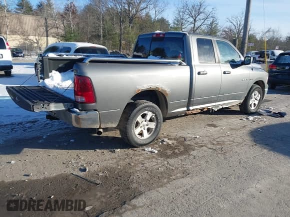 ✅ 2010 Dodge 1500 SLT • VIN: 1D7RV1GT2AS114947 • Lot: 43889973. Listed on IAAI with 123,496 mi. Free auction sales archive from the USA and detailed vehicle history report at DreamBid. Image 4.