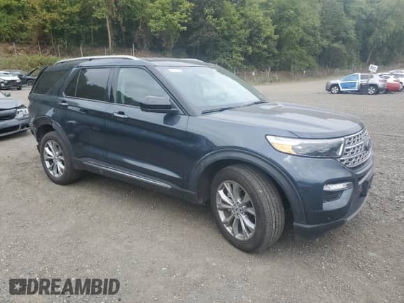 2023 Ford Explorer Limited z VIN 1FMSK8FH9PGB02926, wystawiony jako Copart lot #81126265 z przebiegiem 34 248 mil mil oraz Szkoda całkowita • Salvage title. Historia ofert i sprzedaży dostępna na DreamBid. Obrazek 4.