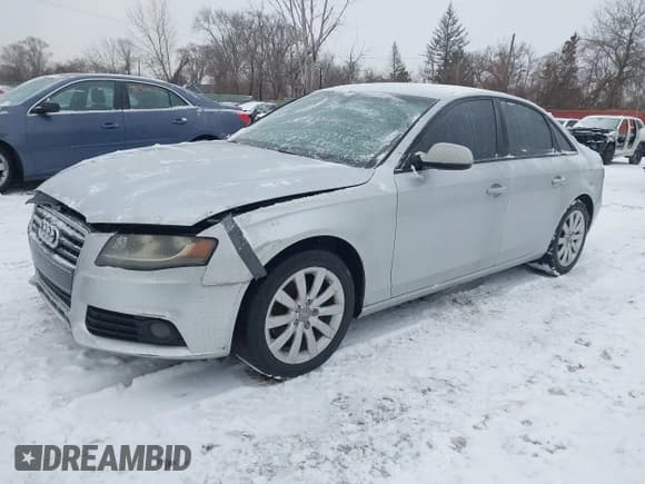 ✅ 2012 Audi A4 Premium • VIN: WAUAFAFL4CA119840 • Lot: 41401233. Listed on IAAI with 75,545 mi. Free auction sales archive from the USA and detailed vehicle history report at DreamBid. Image 2.