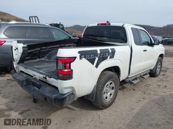 ✅ 2022 Nissan Frontier S • VIN: 1N6ED1CM6NN617859 • Lot: 41722628. Listed on IAAI with 55,561 mi. Free auction sales archive from the USA and detailed vehicle history report at DreamBid. Image 4.