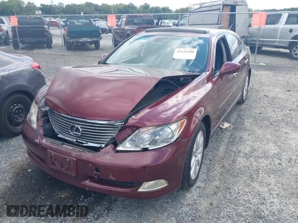 ✅ 2008 Lexus LS 460 • VIN: JTHBL46F685054077 • Лот: 43221980. Опубликован ранее на IAAI с пробегом 72 715 миль. Бесплатный доступ к архиву аукционных продаж из США и подробный отчёт об истории автомобиля на DreamBid. Изображение 2.