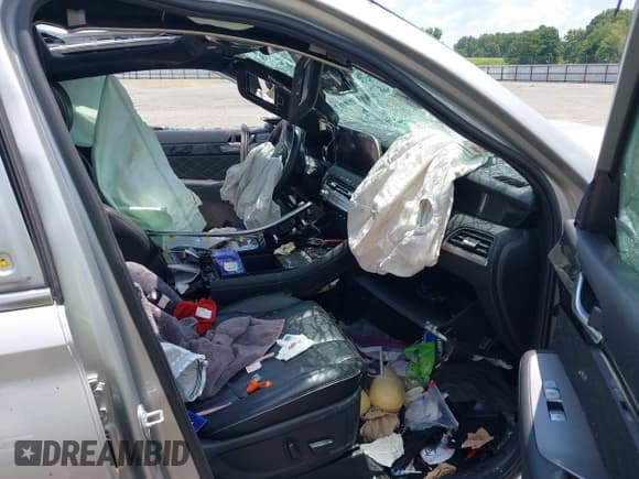 ✅ 2022 Hyundai Palisade Calligraphy • VIN: KM8R74HE5NU445730 • Лот: 42642626. Опубликован ранее на IAAI с пробегом 49 339 миль. Бесплатный доступ к архиву аукционных продаж из США и подробный отчёт об истории автомобиля на DreamBid. Изображение 5.