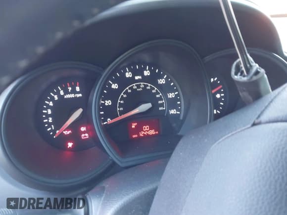 ✅ 2013 Kia Rio SX • VIN: KNADN5A36D6103285 • Lot: 41635510. Listed on IAAI with 124,486 mi. Free auction sales archive from the USA and detailed vehicle history report at DreamBid. Image 7.