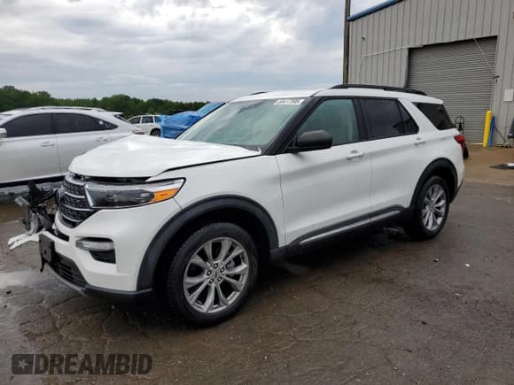 ✅ 2021 Ford Explorer XLT • VIN: 1FMSK7DH7MGA92034 • Lot: 55417595. Wystawiony na Copart z przebiegiem 53 021 mil. Bezpłatny archiwum sprzedaży aukcyjnych z USA i szczegółowy raport historii pojazdu na DreamBid. Zdjęcie 1.