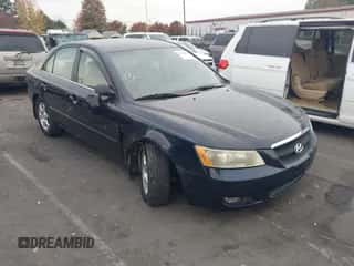 2006 Hyundai Sonata GLS with VIN 5NPEU46F66H141955, listed as a IAAI auction lot 41893857 with 143,502 mi miles and . Bid and sale history available at DreamBid. Image 1.